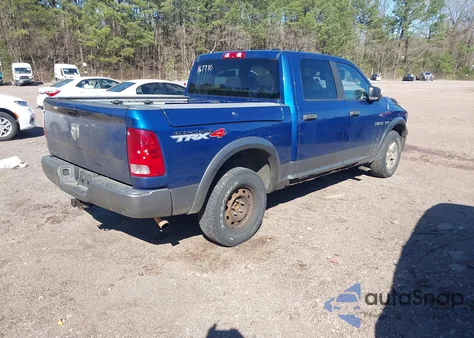 2010 Dodge Ram 1500 Slt/Sport/Trx из США, поврежденный, VIN 1D7RV1CT4AS167770